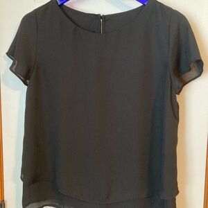 Sheer Layered Women's Top